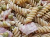 Fusilli piselli, prosciutto pinoli