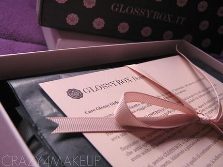 Ecco a voi... La mia GLOSSY BOX [apertura del pacco]