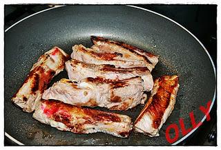 Costine laccate alla soya