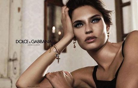 Bianca Balti for Dolce & Gabbana jewellery FW 2011-2012