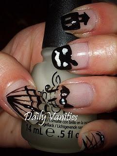 Haloween nail art