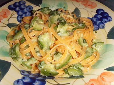 TAGLIATELLE ALL'ARANCIA, CON ZUCCHINE