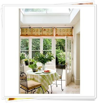 Appuntamento al cottage: the conservatory...