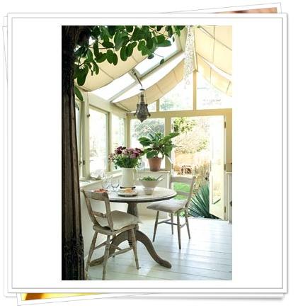 Appuntamento al cottage: the conservatory...