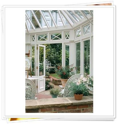 Appuntamento al cottage: the conservatory...