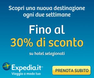 Expedia: Codici sconto fino al 20%