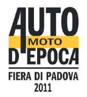 Auto e moto d'epoca in fiera a Padova
