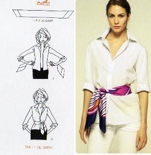 A lezione di foulard, direttamente da Hermes (parte IV)