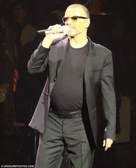 George Michael ha preso peso: canta che ti pancia!