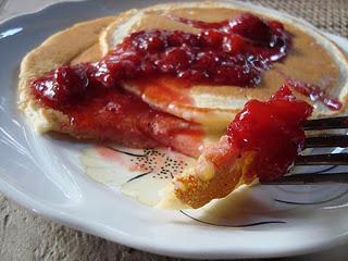 Pancake alle fragole di Nigella