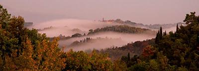 autunno all'alba