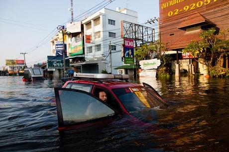 Alluvione Thailandia e Bangkok - Immagini Foto Artistiche