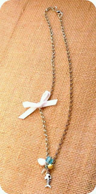 BIJOUX- Serie PENDAGLIETTI  - LISCHE di PESCE