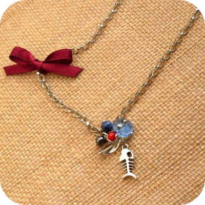 BIJOUX- Serie PENDAGLIETTI  - LISCHE di PESCE