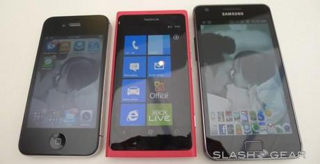 Nokia 800 Lumia vs iPhone vs 4S vs Samsung Galaxy S II : Browser a Confronto – Video