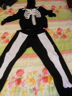 Vestito last minute per Halloween: Lo scheletro