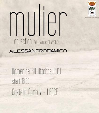MULIER: la nuova collezione di Alessandro D’Amico