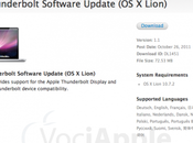 Apple rilascia altri aggiornamenti Thunderbolt