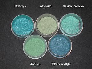 Aleguaras Minerals: Ombretti azzurri e verdi (parte prima)