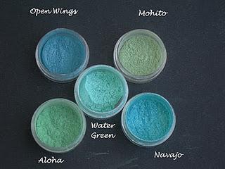 Aleguaras Minerals: Ombretti azzurri e verdi (parte prima)