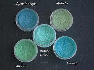 Aleguaras Minerals: Ombretti azzurri e verdi (parte prima)