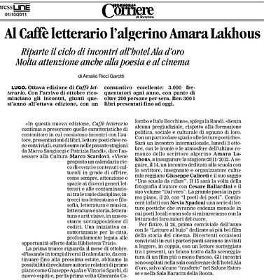 La rassegna stampa di ottobre