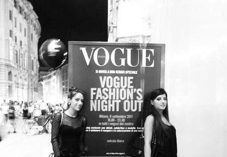 Vogue Fashion Night Out... Milan 2011!!