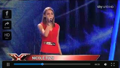 X Factor 5: Nicole Tuzii sbaraglia tutti (passando per la Carlucci)