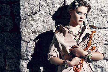 Léa Seydoux per la Campagna Pubblicitaria Prada Resort 2012