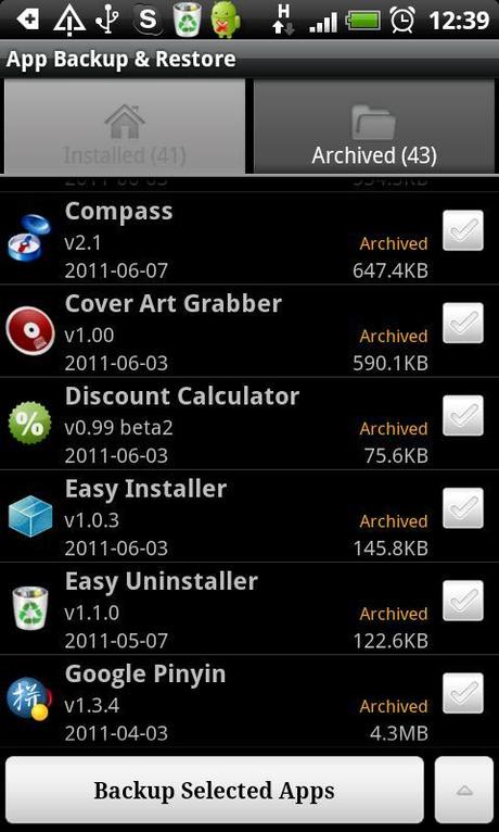  App Backup & Restore, il miglior programma per il backup di programmi e applicazioni su Android