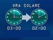 Torna l’ora solare Torna l’ora solare