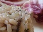 Pranzo della Domenica: Risotto radicchio gorgonzola, Millefoglie patate scamorza prosciutto, Castagnaccio