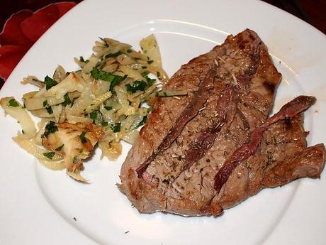 La cucina del mezzogiorno del sabato (2): la tagliata all'acciuga