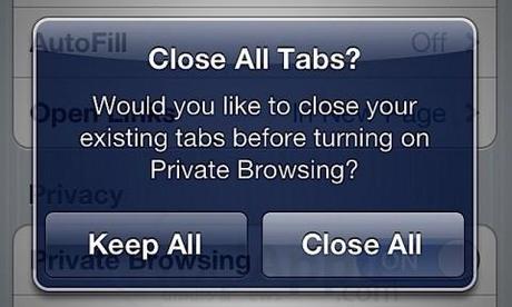 [Guida iOS] Attivare navigazione privata in Safari con iOS 5 !