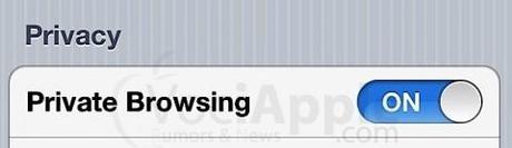 [Guida iOS] Attivare navigazione privata in Safari con iOS 5 !
