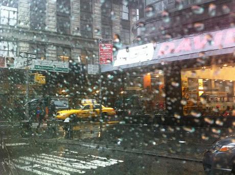 Prima neve a New York