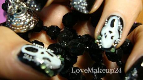 Tutorial Nail Art - Halloween