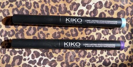 Review: Kiko Long Lasting stick eyeshadow 09 e 16