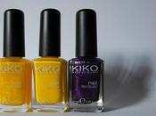 Smalto: ring finger nail polish viola giallo