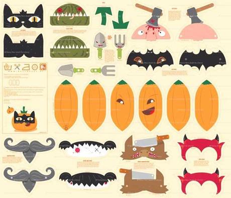 PATTERNS DI HALLOWEEN DA SPOONFLOWER