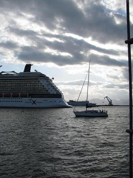 23 ottobre 2011 , partenza celebrity silhouette