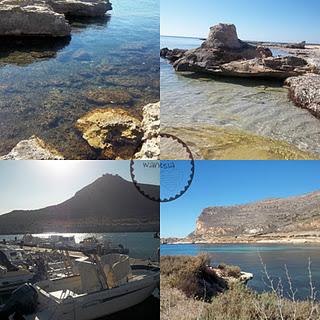 Il silenzio e l´acqua azzurra del mare