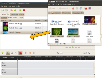 OpenShot Video Editor software libero di montaggio video sviluppato in linguaggio Python