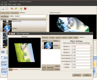 OpenShot Video Editor software libero di montaggio video sviluppato in linguaggio Python