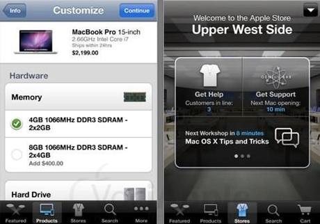 Apple Store: Paga con il tuo iPhone, iPod Touch e iPad