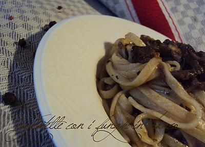 Tagliatelle con i funghi