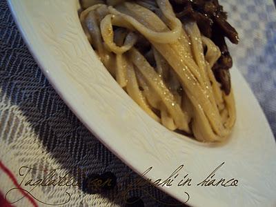 Tagliatelle con i funghi