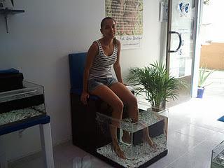 Fish Pedicure in Fuerteventura