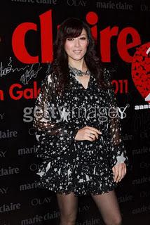 Sophia Kao in Dolce & Gabbana al Marie Claire Dinner HK