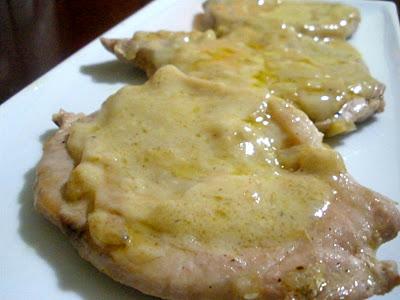 SCALOPPINE DI MAIALE CON SALSA